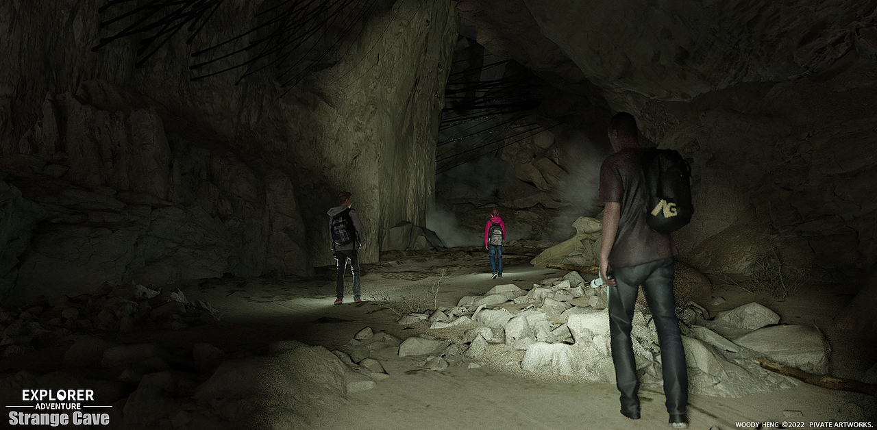 神秘洞穴（图ZMzM1OTY3MDQw） - 设定/分镜 - 站酷设计师WoodyHeng衡原创素材 - 站酷ZCOOL