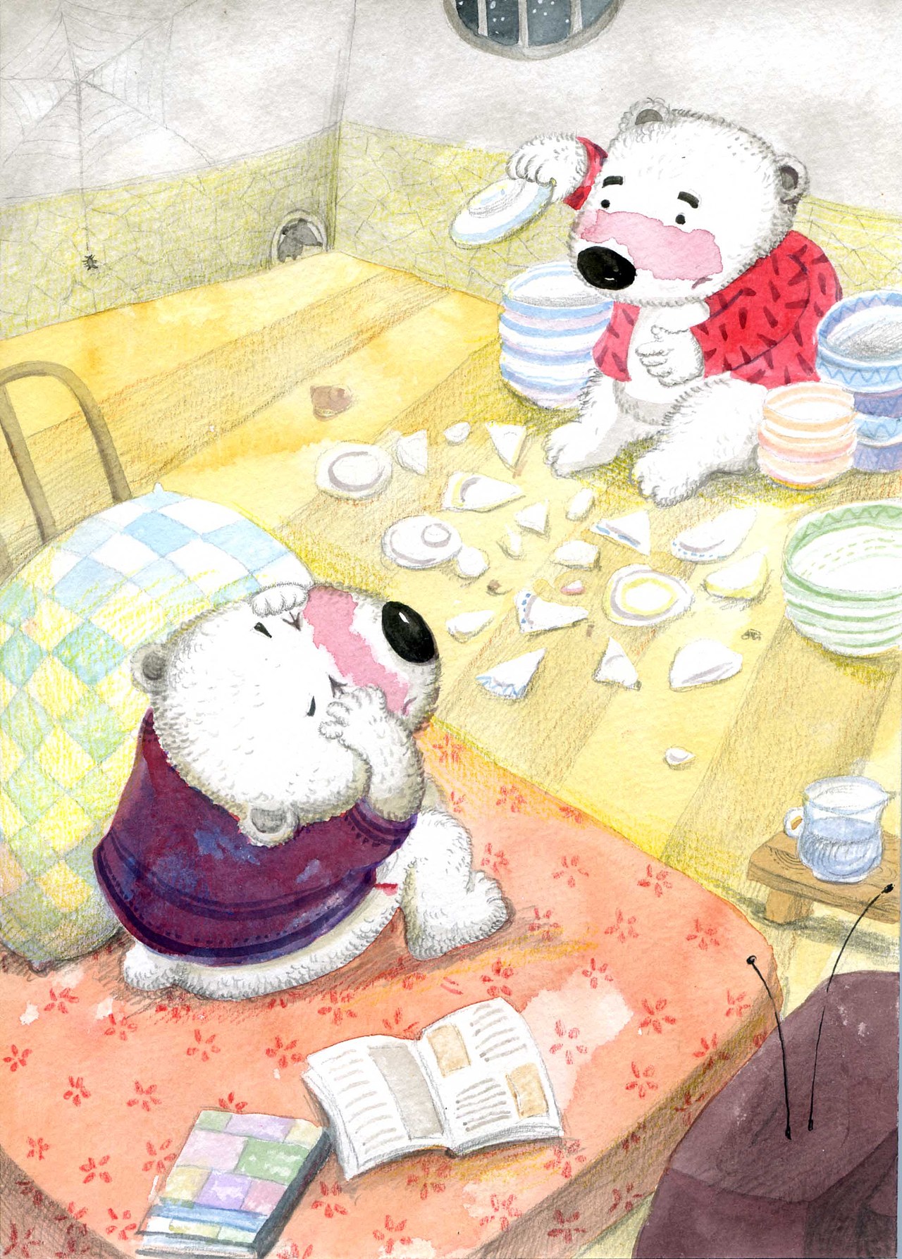 《笨笨和坏坏》——插图