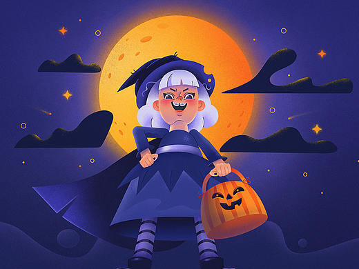 万圣海报（个人主页-ZMzEwMTgzMzY=） - 宣传物料 - 站酷设计师Yvonne旧时光原创素材 - 站酷ZCOOL