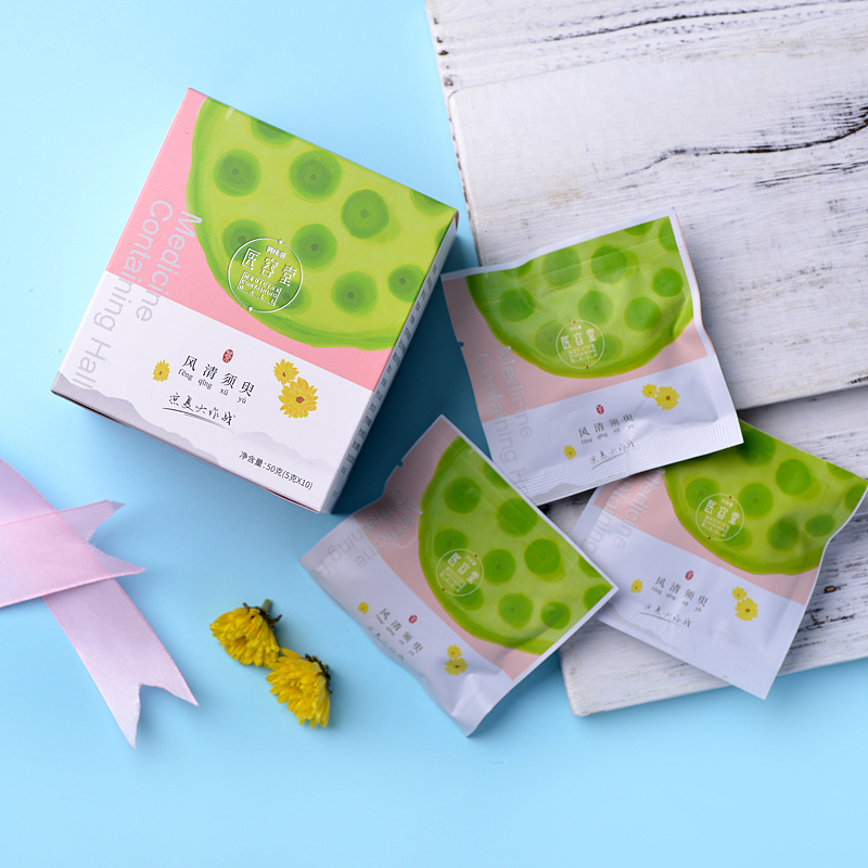 花草茶系列包装插画