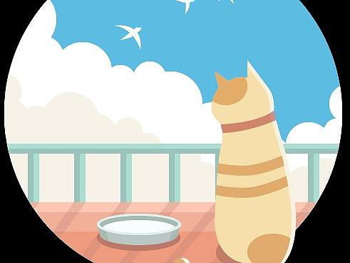 APP缺省页用到的插画