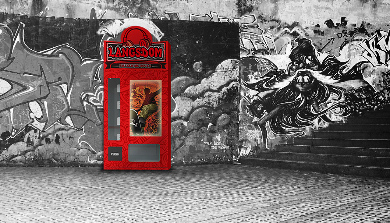 小型零售机的外观设计