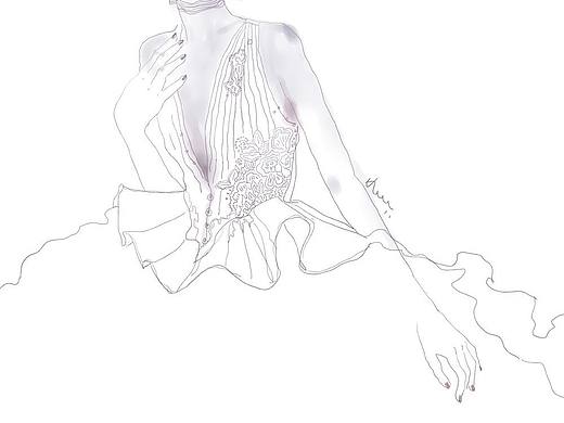 有腔调(侍郎时尚插画)