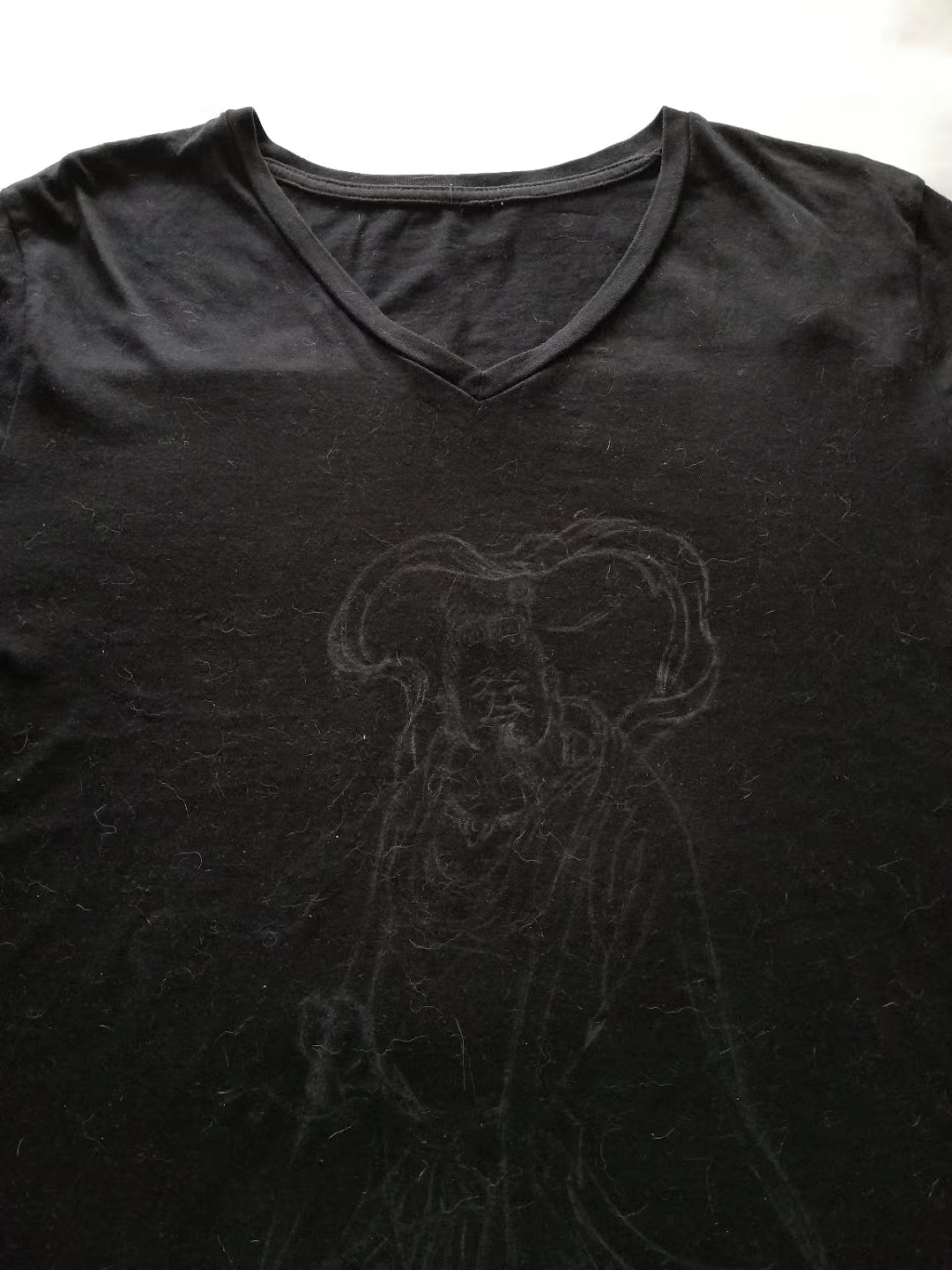 手绘体恤-老神仙