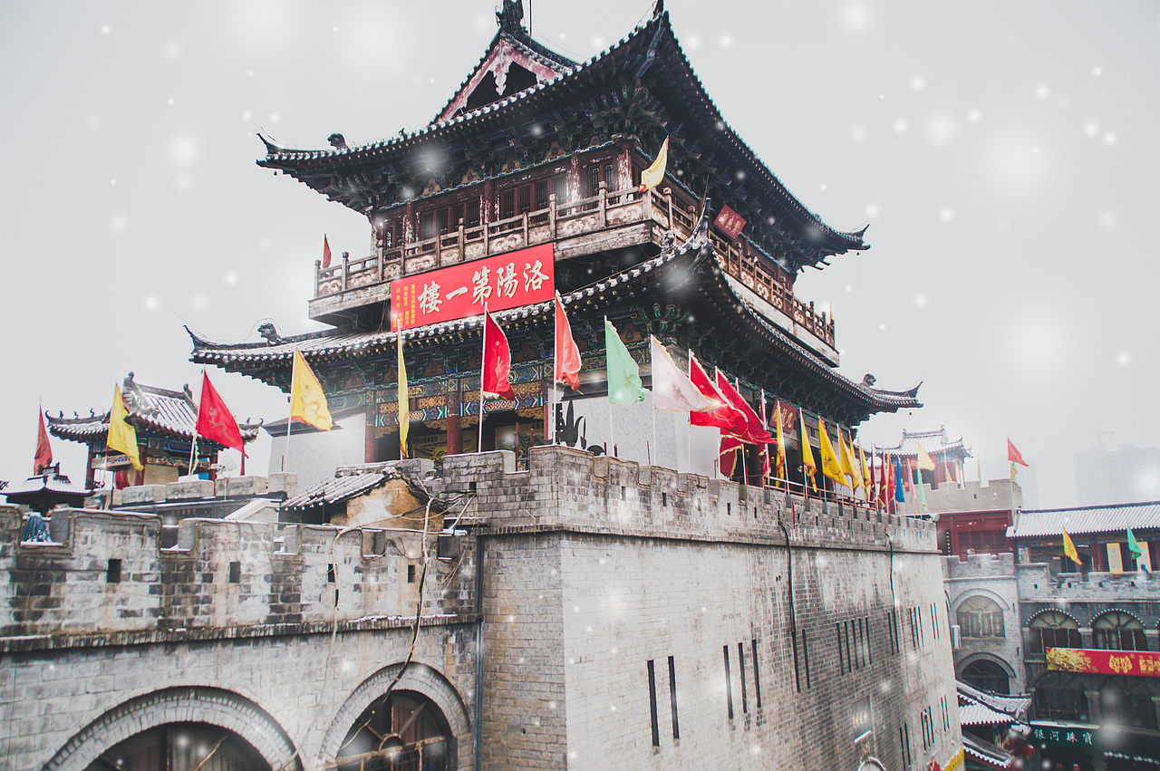 雪中丽景门（图ZNjEwMTUxMjg=） - 风光摄影 - 站酷设计师偃竹原创素材 - 站酷ZCOOL