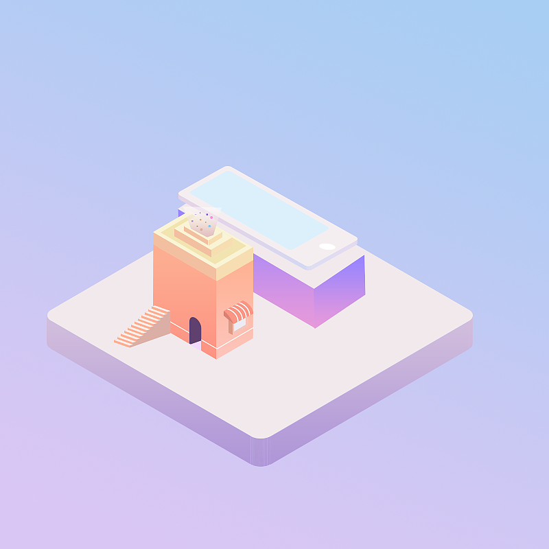 2.5d练习稿 卡通萌头像练习 图标