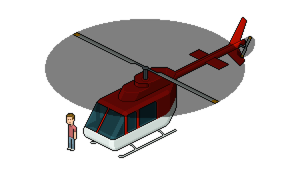 ps像素艺术教程之我们今天画一个小灰机!