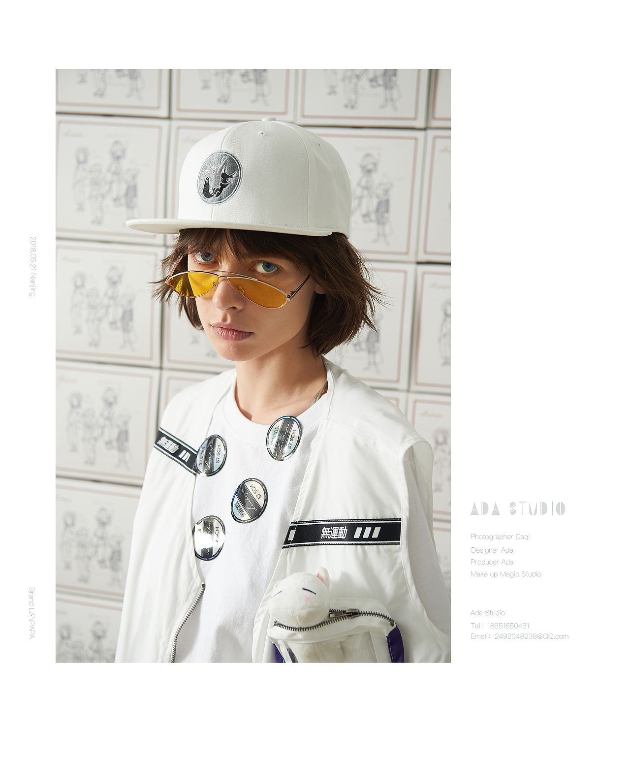 商业摄影 原创帽饰设计 包装设计 摄影场景设计