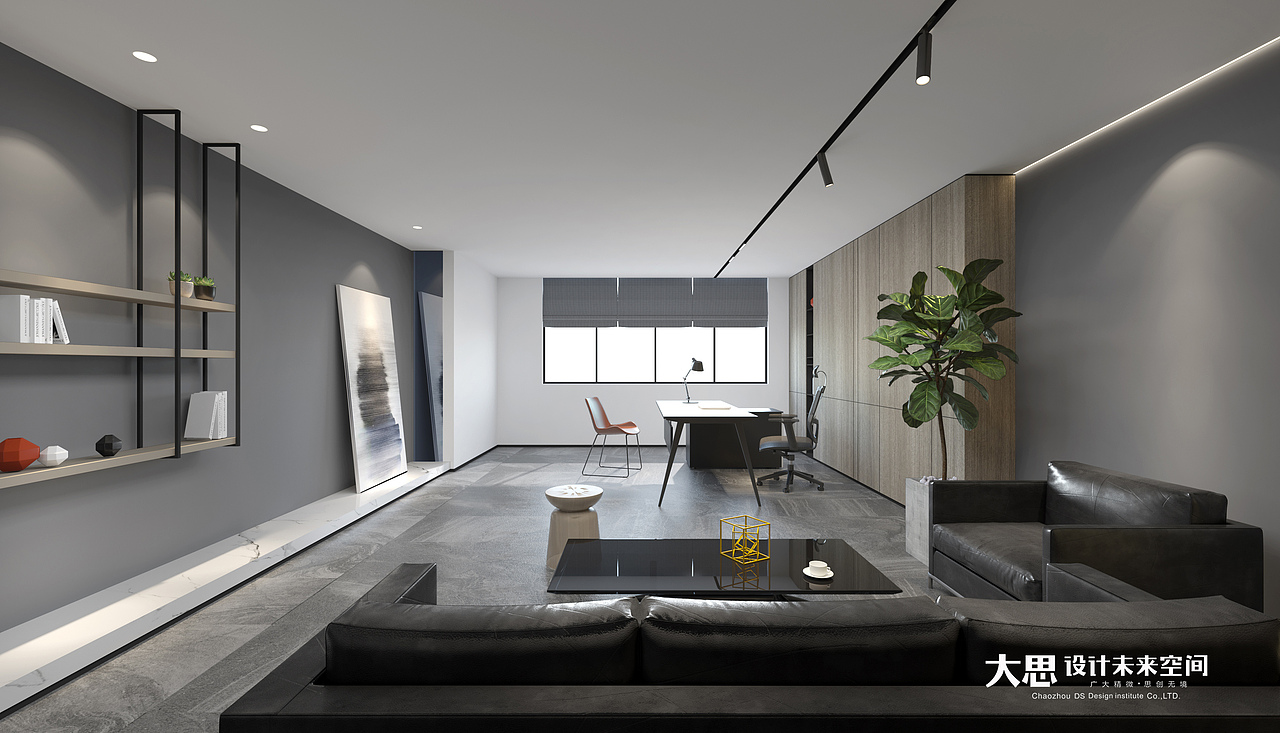 总经理办公室
<br>大思设计对专业性的空间,秉持聆听、接纳、创意、沟通等服务态度,准确把握客户的需求、痛点,以制高点思维,展开全案的设计。<br><br>本案以二个关键维度展开创作的思维:空间划分的张力、色彩的克制与大胆的高级运用;此两者为主交融的空间,充分诠释了希望、欢快、激情、力量、创造力、无限的可能性。<br><br>大思,设计未来空间。