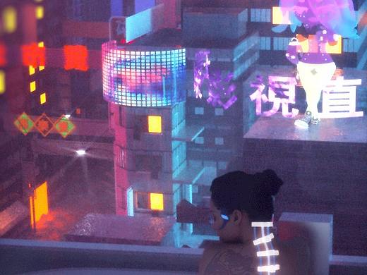 赛博朋克场景搭建