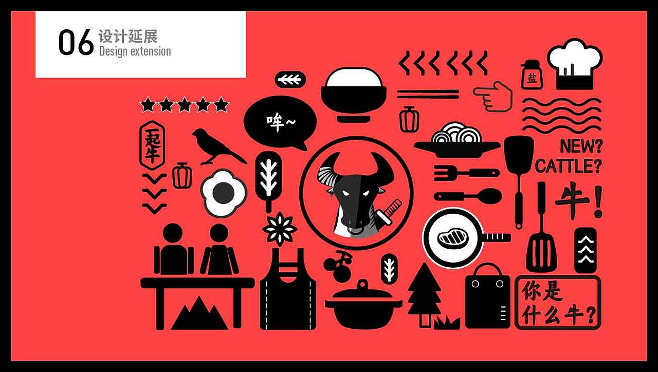 牛腩之旅形象设计及其延展（图ZMTc3ODkxNzA0） - 品牌 - 站酷设计师Noabyss原创素材 - 站酷ZCOOL