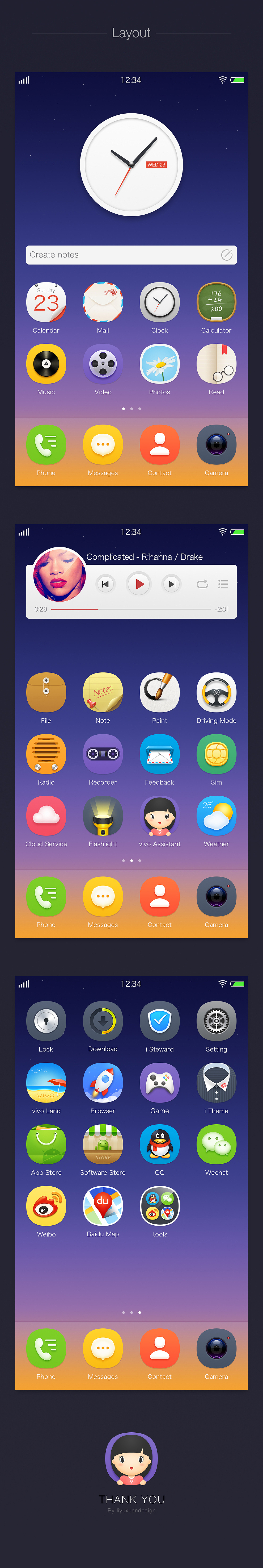 夜空（图ZMjI3MTk1NzI=） - 主题/皮肤 - 站酷设计师濑名原创素材 - 站酷ZCOOL