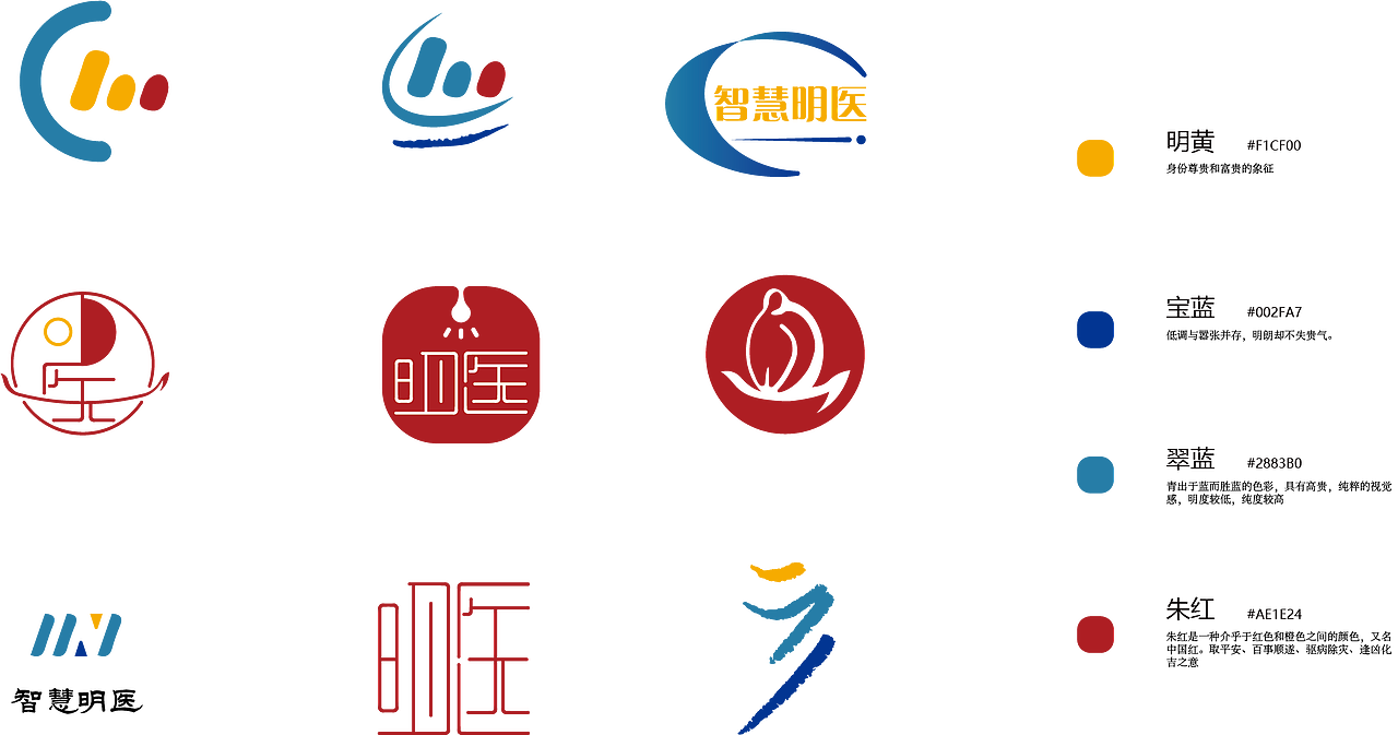 小程序logo设计，中医文化