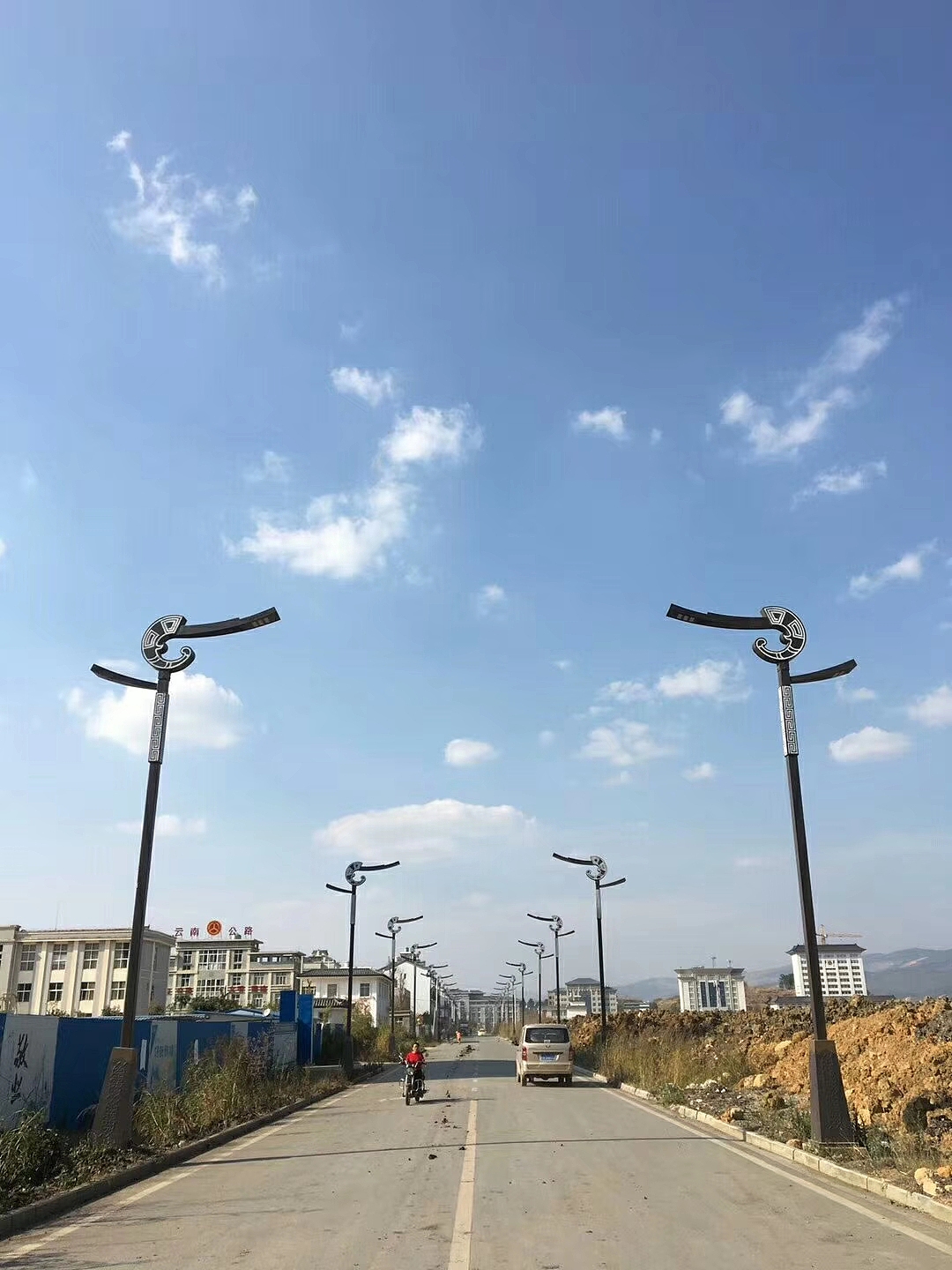 城市道路景观灯祥云灯建设局执法局异形组合灯世博光电
