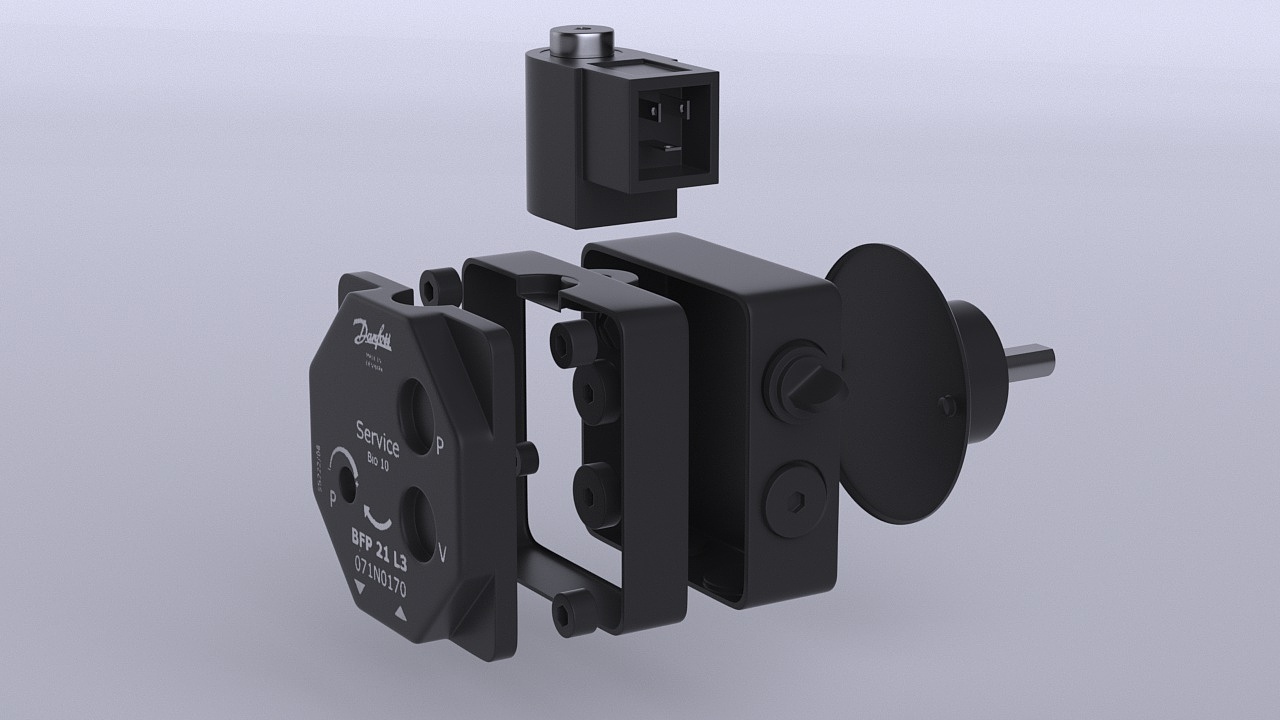 建模宝典 机油泵|三维|其他三维|一袋薯片_临摹作品-站酷zcool