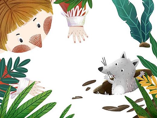 儿童绘本《寻找昆虫》