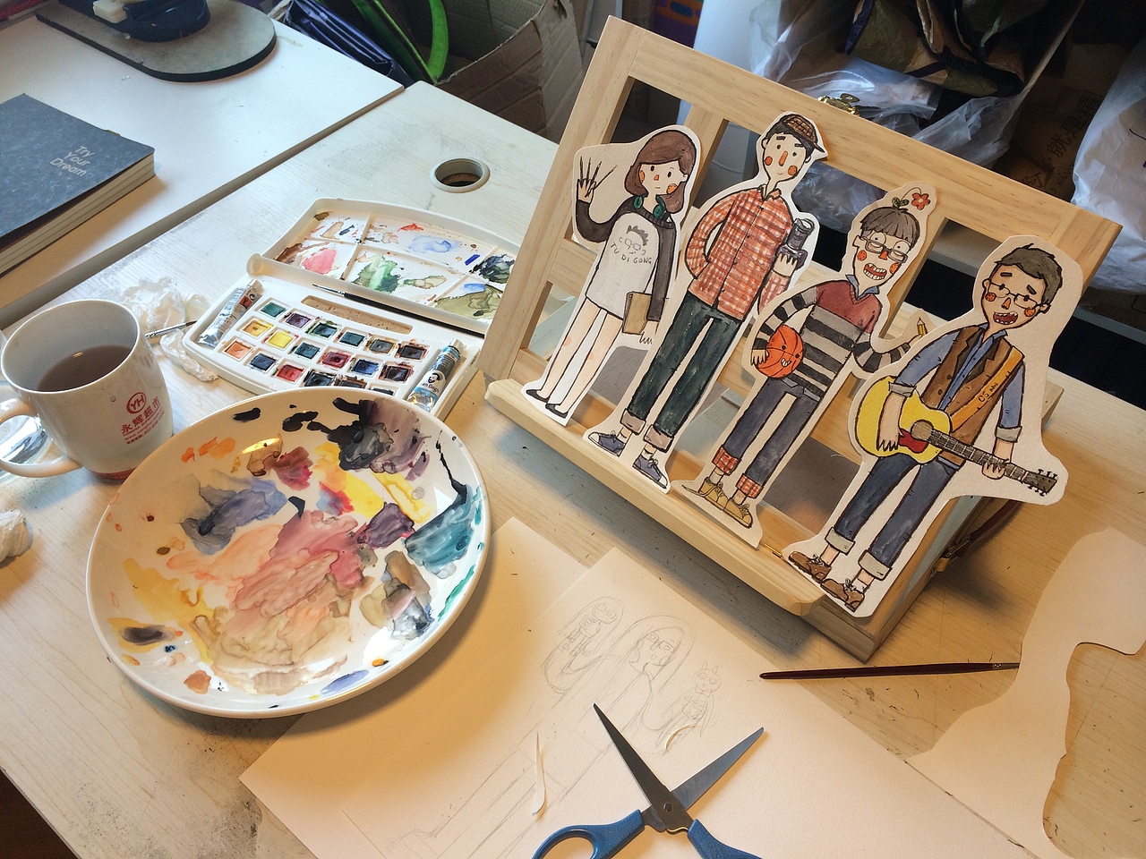 插画组的各位（图ZMjQ4NzEwMzY=） - 商业插画 - 站酷设计师Lukev原创素材 - 站酷ZCOOL