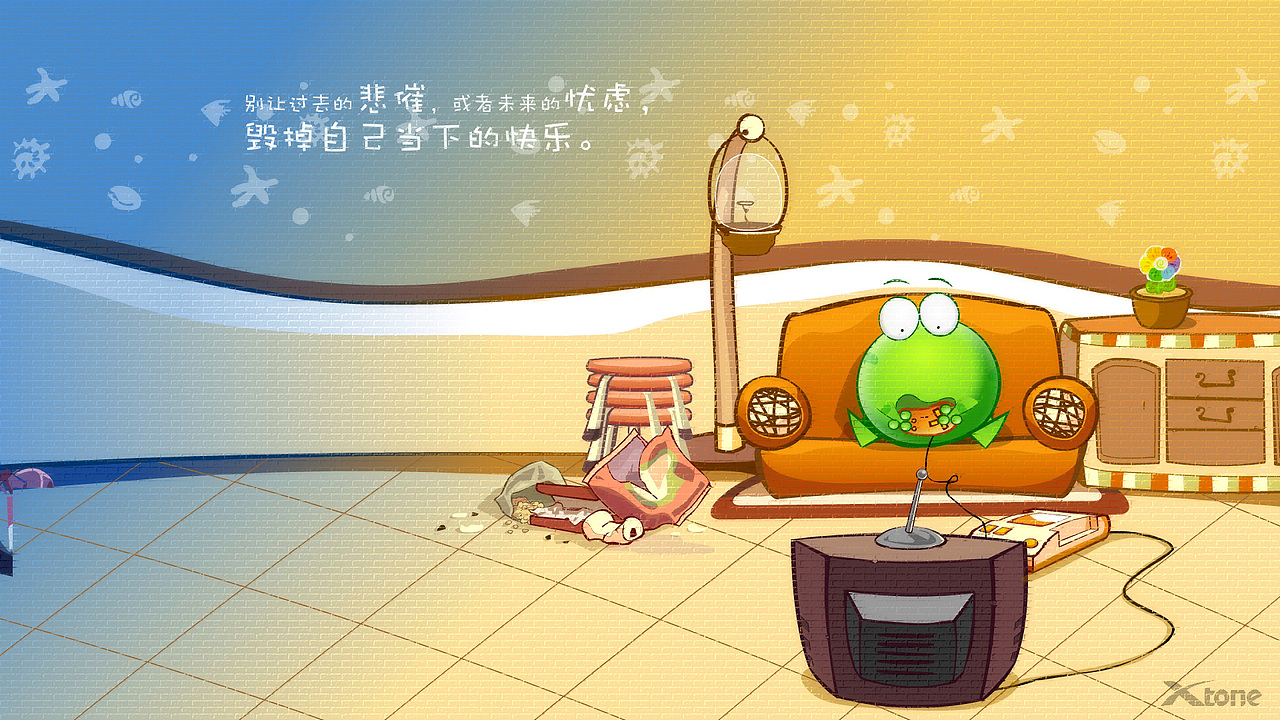 绿豆蛙精美壁纸(一)