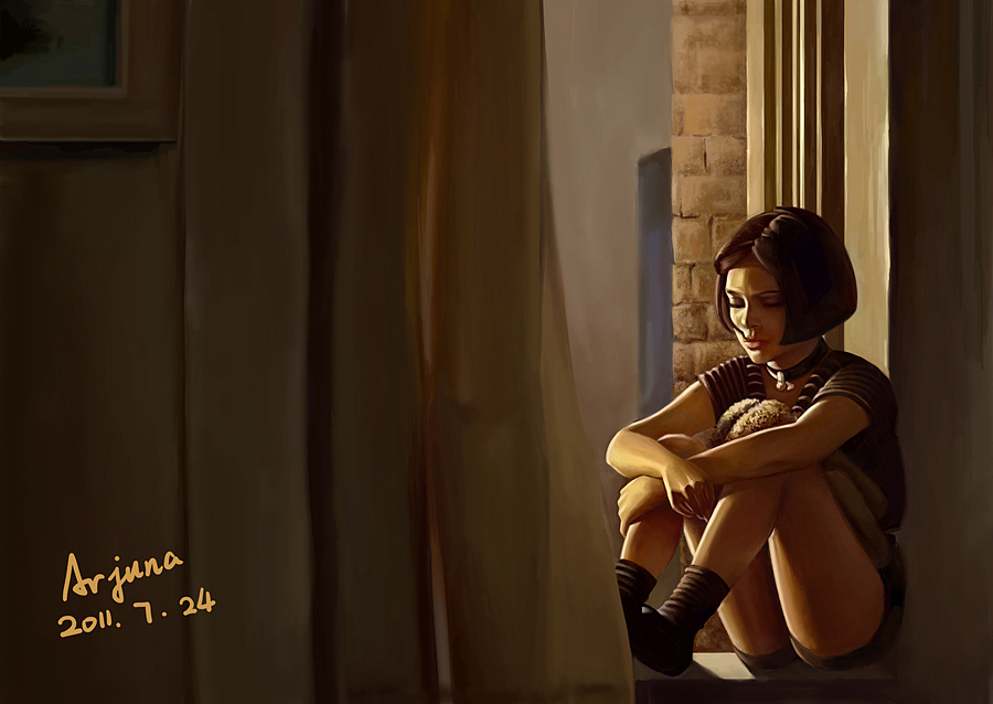 回味《這個殺手不太冷》（圖ZMzcwNzA4OA==） - 商業(yè)插畫 - 站酷設(shè)計師ARJUNA_O3Q原創(chuàng)素材 - 站酷ZCOOL