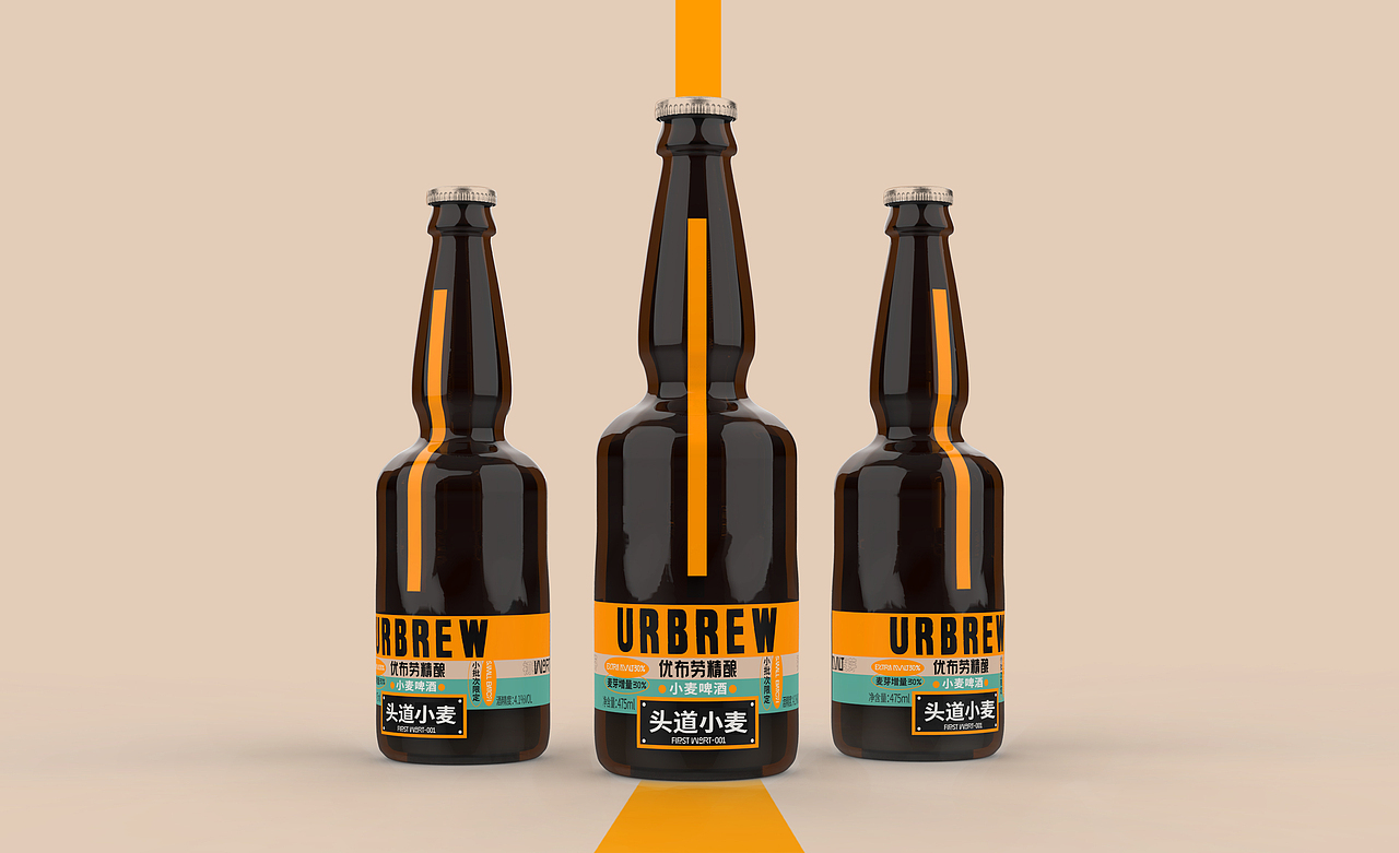 优布劳"头道小麦"精酿啤酒