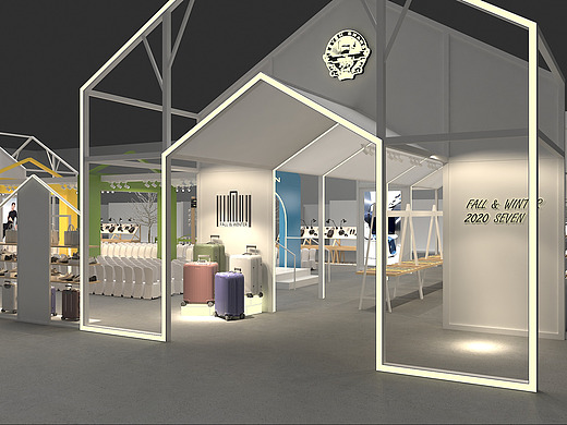 20秋冬订货会布展设计