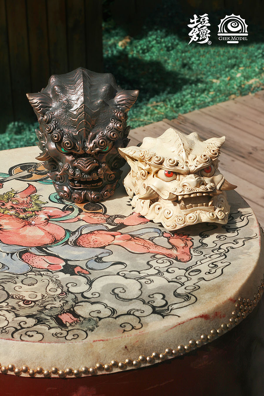 中国风狮子面具“克己守心”（图ZMTI4MDkwNTM2） - 玩具 - 站酷设计师土豆男爵原创素材 - 站酷ZCOOL