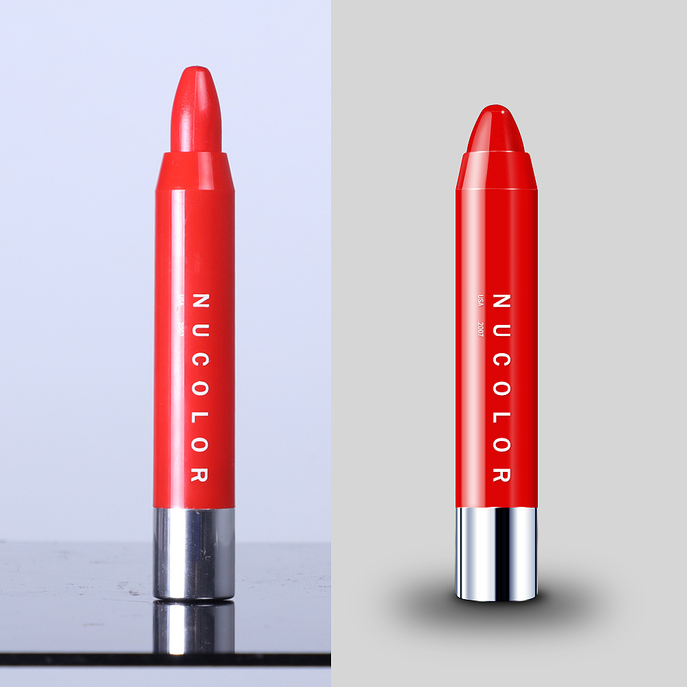 产品精修(小蜡笔口红)