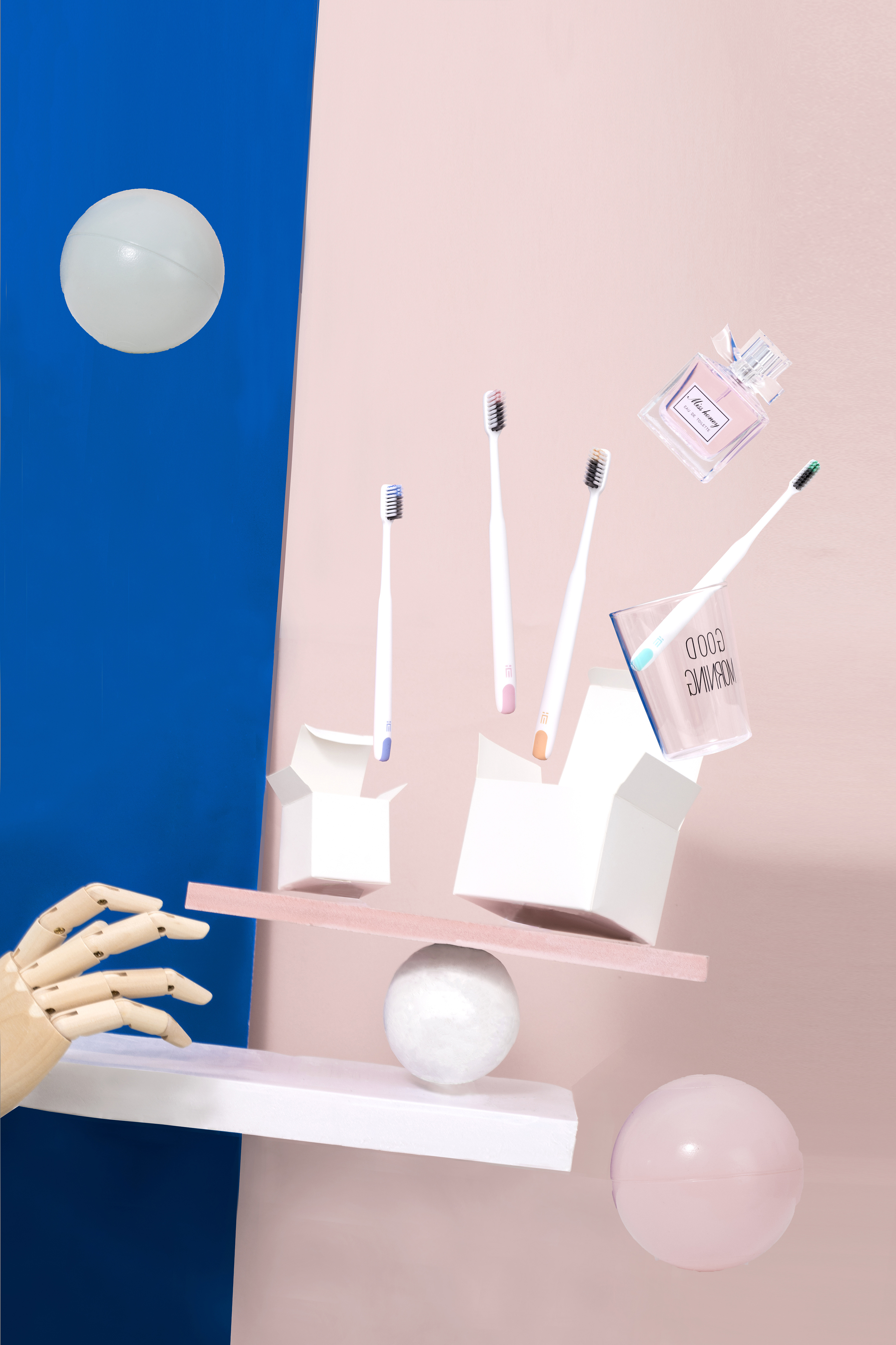 网红牙刷-创意电商摄影