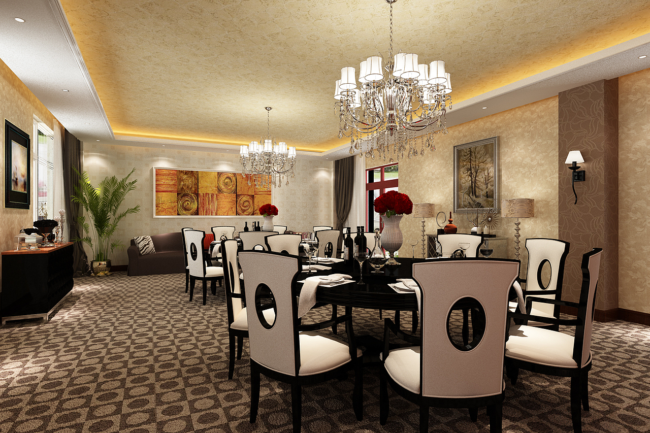 五星级养老院主要空间完整方案