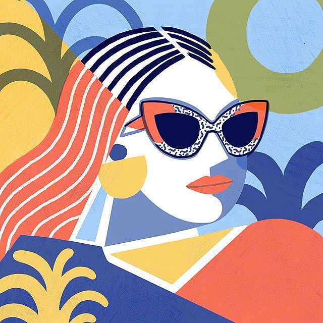 插画分享/艺术家 Claire Pr（图ZMjIwNzkyMjQ0） - 艺术插画 - 站酷设计师小王不酷原创素材 - 站酷ZCOOL