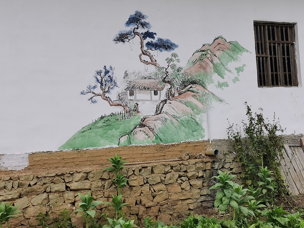乡村文化墙新农村壁画