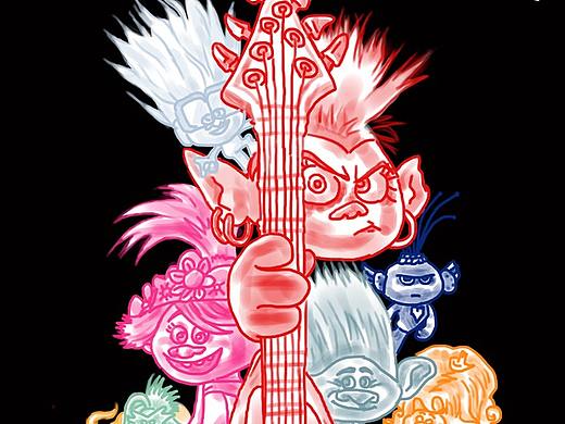 恋物系列-魔发精灵2（个人主页-ZNDQ0ODc1MjA=） - 商业插画 - 站酷设计师Fenton_原创素材 - 站酷ZCOOL