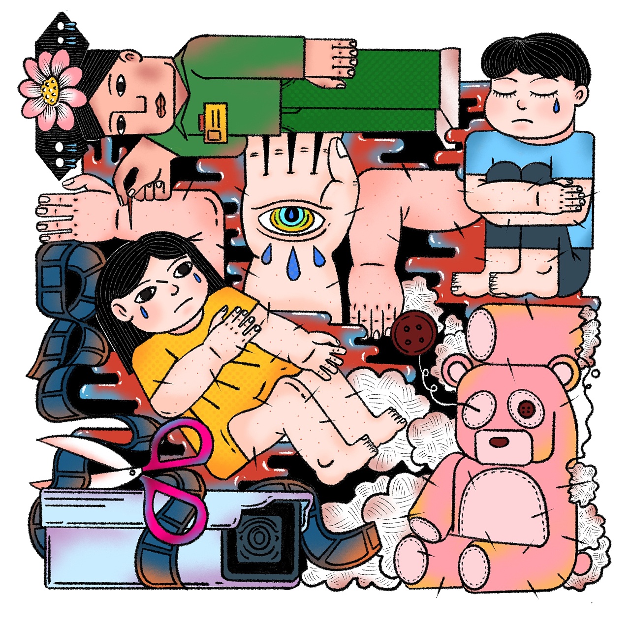 新闻事件插画转换