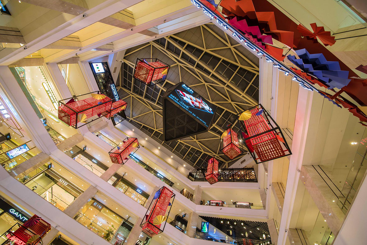 美陈设计丨购物中心春节美陈