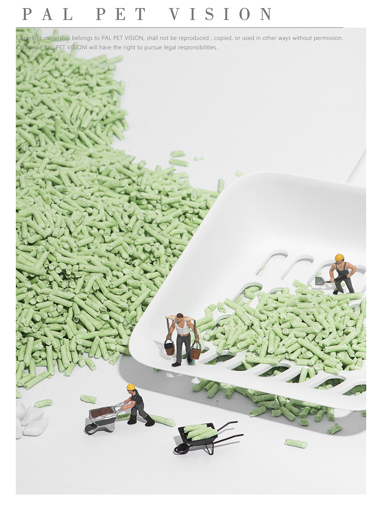 宠物产品摄影/宠物产品拍摄之猫砂创意拍摄