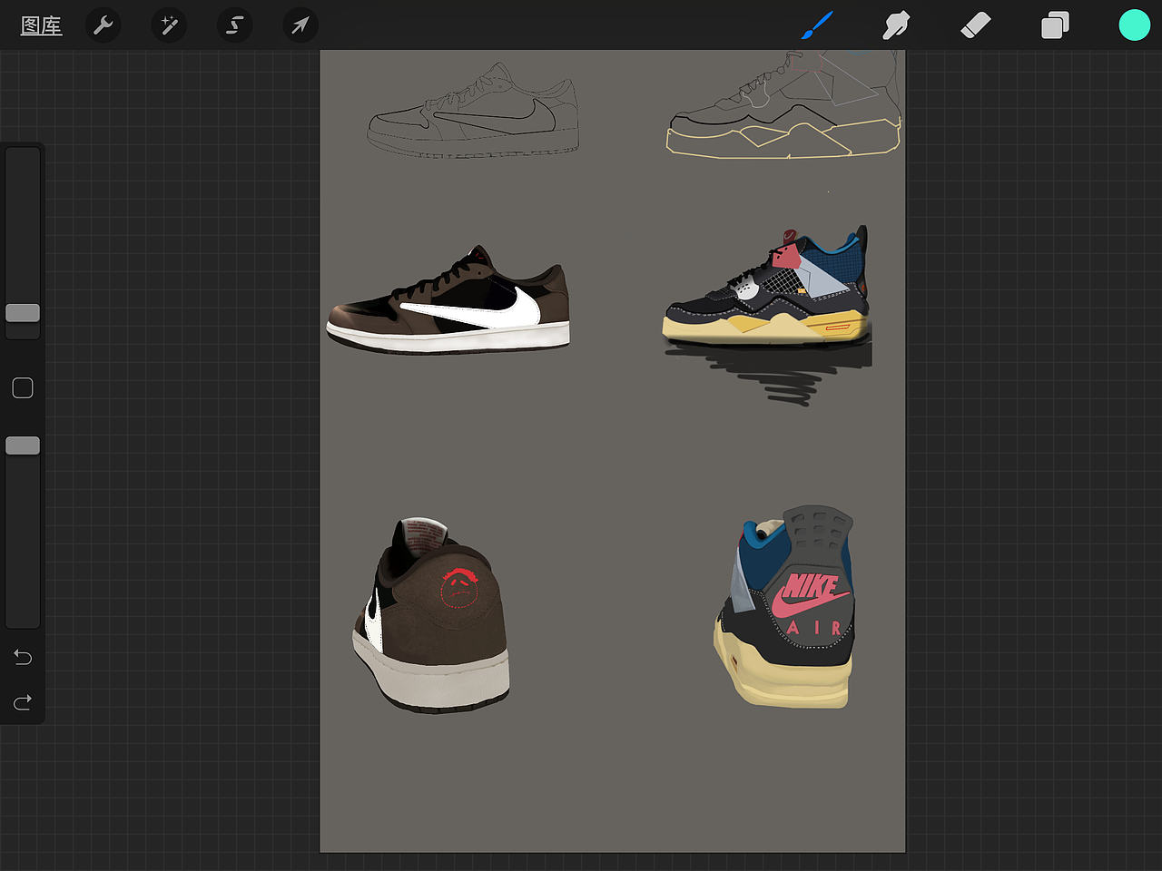 鞋（图ZMjMzNjY0MTA4） - 创作习作 - 站酷设计师魏Zi凯原创素材 - 站酷ZCOOL