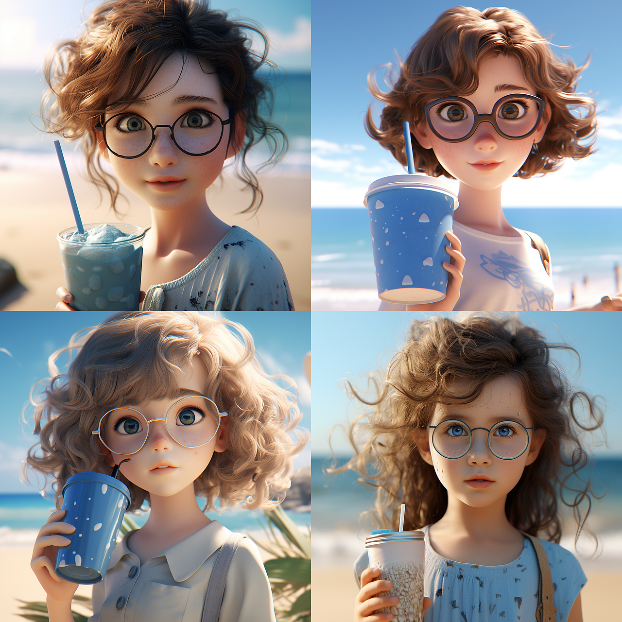 Ai绘出来的美女也好看（图ZMzQ1OTkxOTYw） - IP形象 - 站酷设计师凡十一原创素材 - 站酷ZCOOL