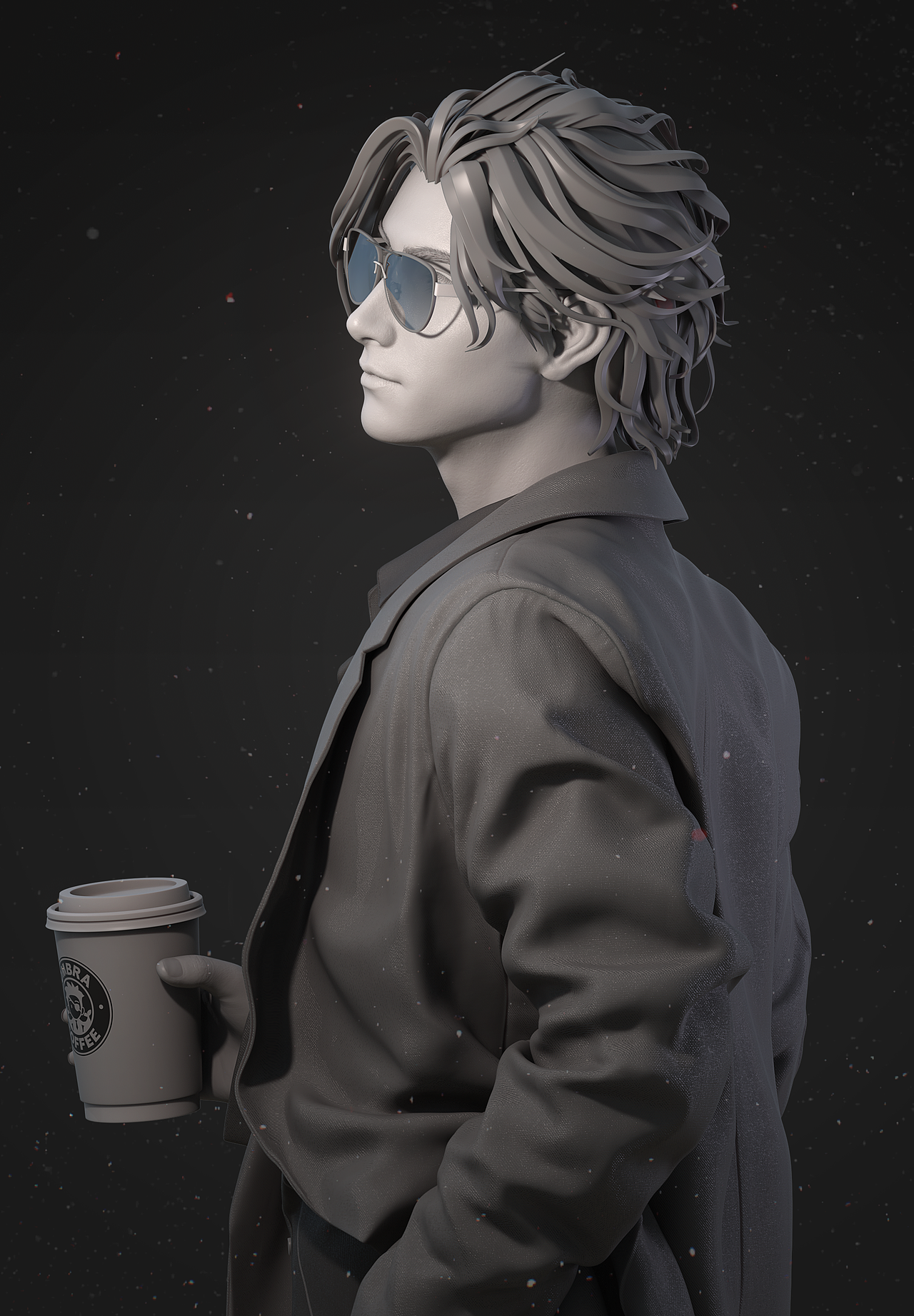 【3D建模】阿雷西欧·隆迪内拉（WIP）（图ZMzQxMTYxOTg4） - 人物/生物 - 站酷设计师夜弦Dusk原创素材 - 站酷ZCOOL