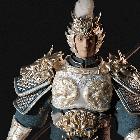 武将-写实古风角色（图ZMzEyNzc3NzA4） - 人物/生物 - 站酷设计师一虹视觉设计原创素材 - 站酷ZCOOL