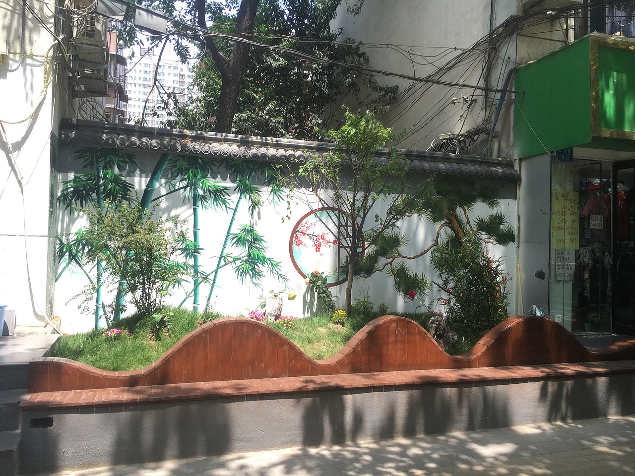 郑州社区墙体彩绘，社区城区改造文化墙墙绘设计制作（图ZMzE3OTAyNjg4） - 实验艺术 - 站酷设计师郑州迦南墙绘雕塑原创素材 - 站酷ZCOOL