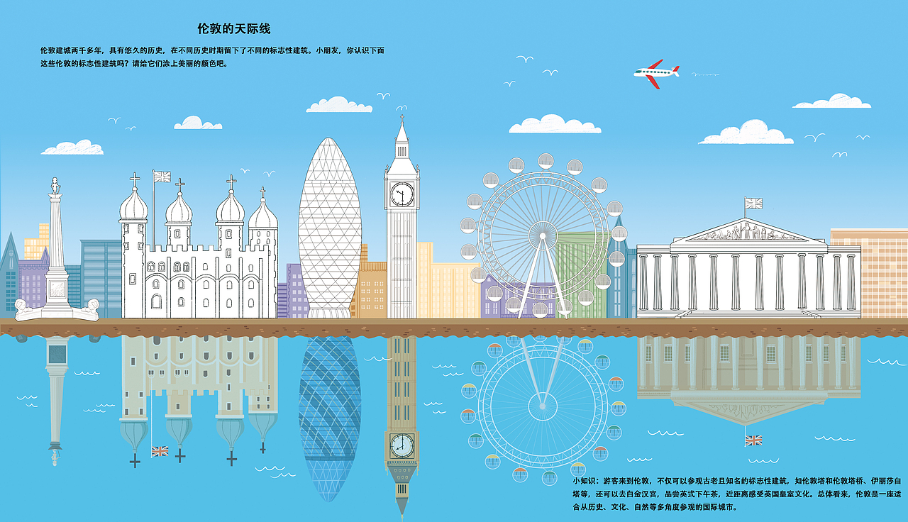 哩咔童书《我的环球旅行手册—— 这里是伦敦》（图ZMjk5Njc4MjA4） - 儿童插画 - 站酷设计师冬佳原创素材 - 站酷ZCOOL
