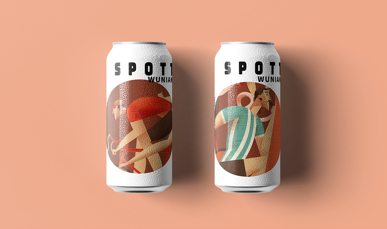 运动会图形插画