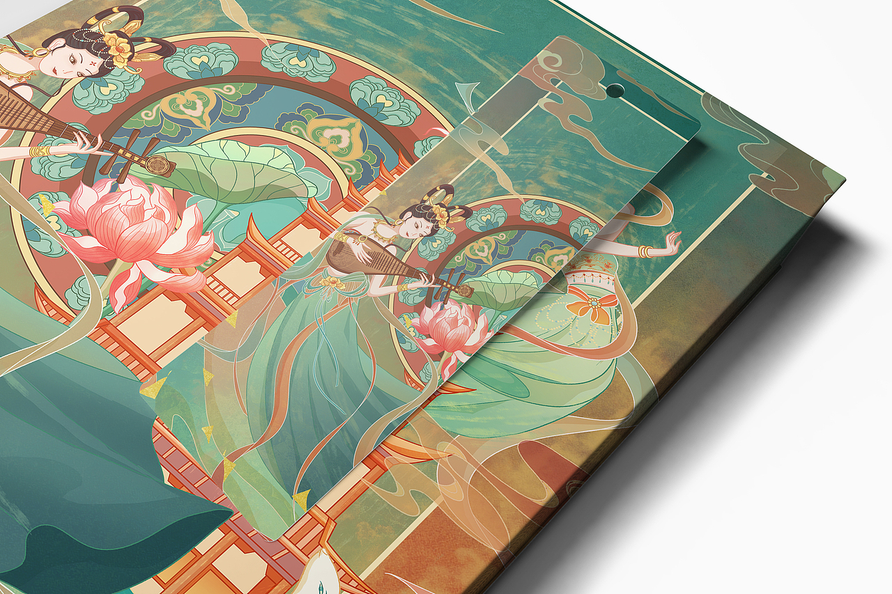 城市地标系列三 (敦煌-莫高窟)