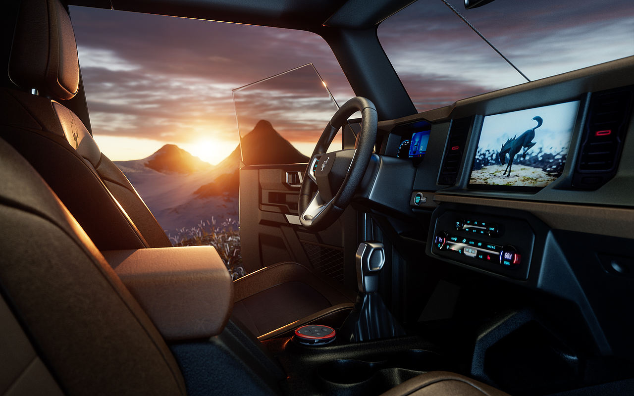 Ford Bronco CGI 福特烈马 硬派SUV 户外场景渲染(图ZMzQxNzgzNjIw) - 机械/交通 - 站酷设计师程弎益原创素材 - 站酷ZCOOL