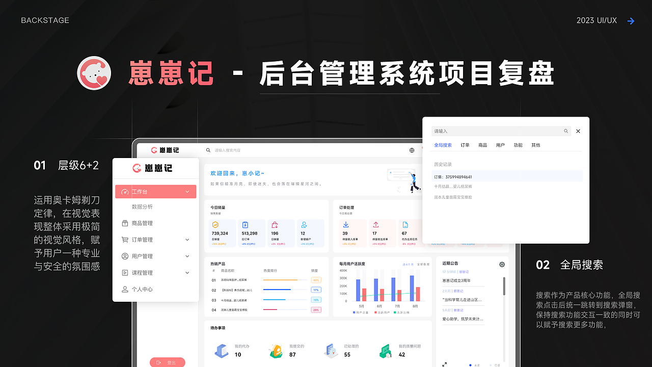 崽崽记 - B端管理系统项目复盘（图ZMzUwNDAxMTcy） - 软件界面 - 站酷设计师奔走的启明星原创素材 - 站酷ZCOOL