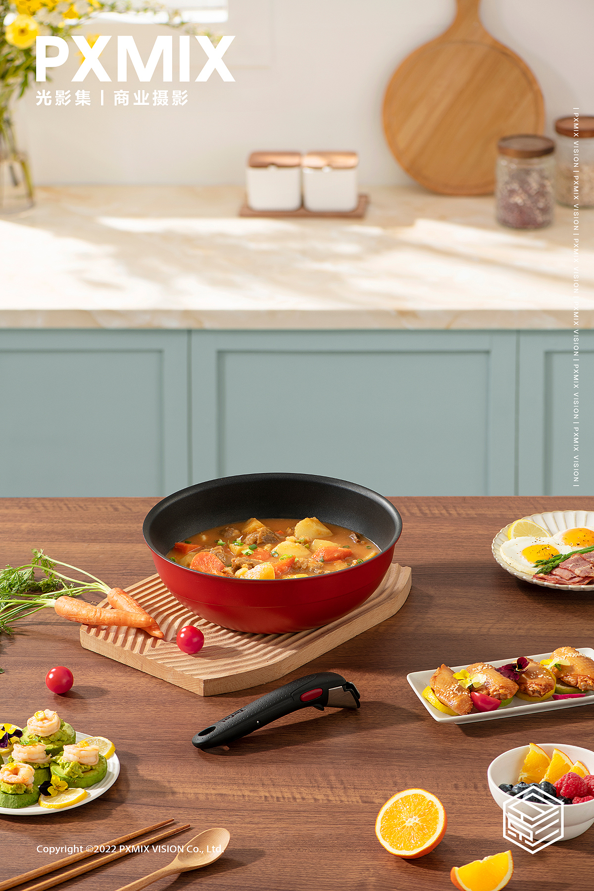 锅具摄影丨tefal 锅具 x 光影集 PXMIX(图ZMzM3NTQ5MjYw) - 产品摄影 - 站酷设计师光影集原创素材 - 站酷ZCOOL
