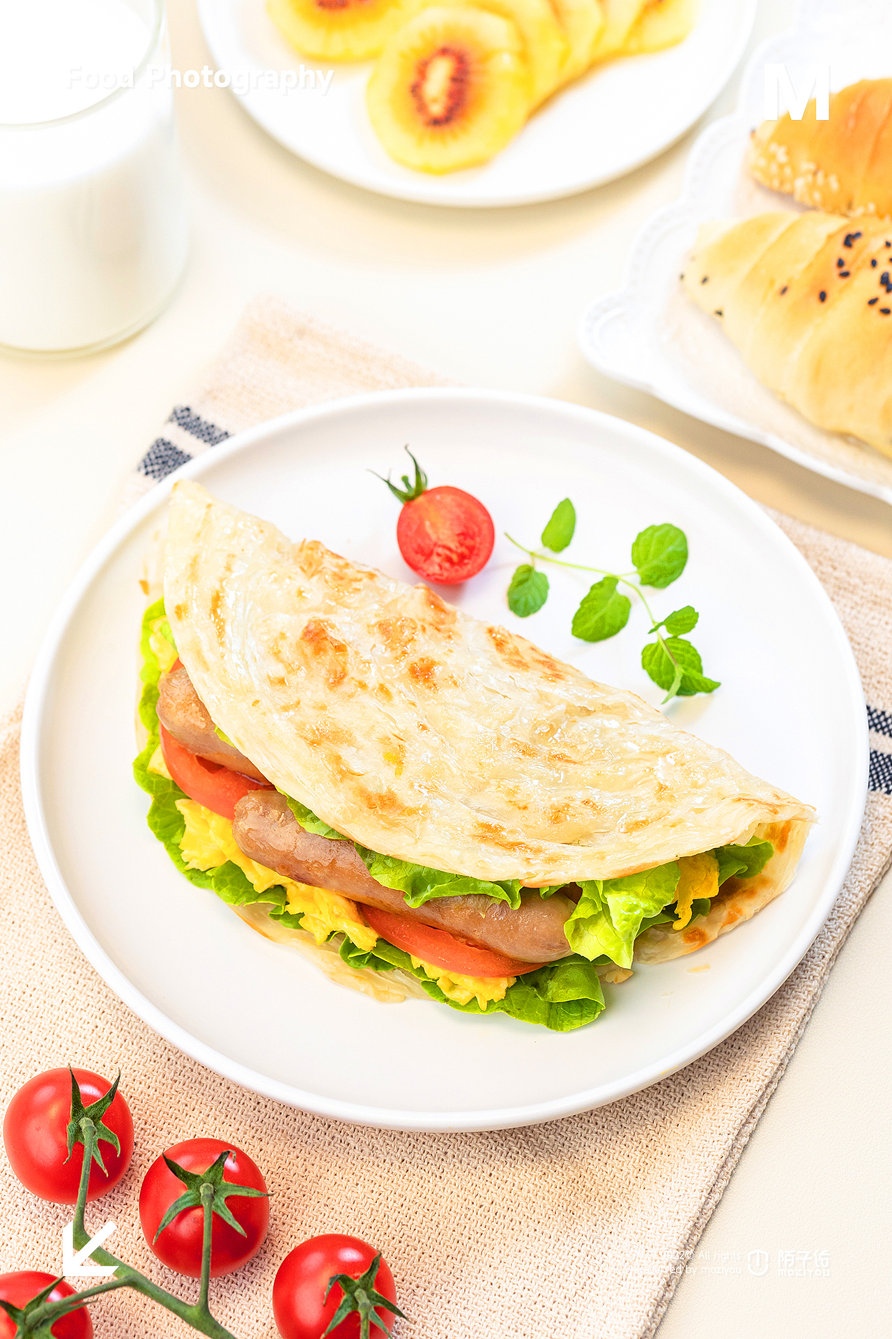 美食攝影丨手抓餅（圖ZMzQ2ODg1NjYw） - 美食攝影 - 站酷設(shè)計師陌子佑原創(chuàng)素材 - 站酷ZCOOL