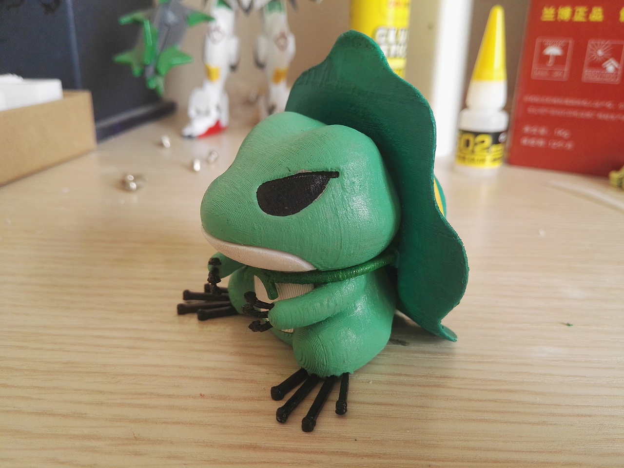 3d打印哆啦a梦旅行青蛙