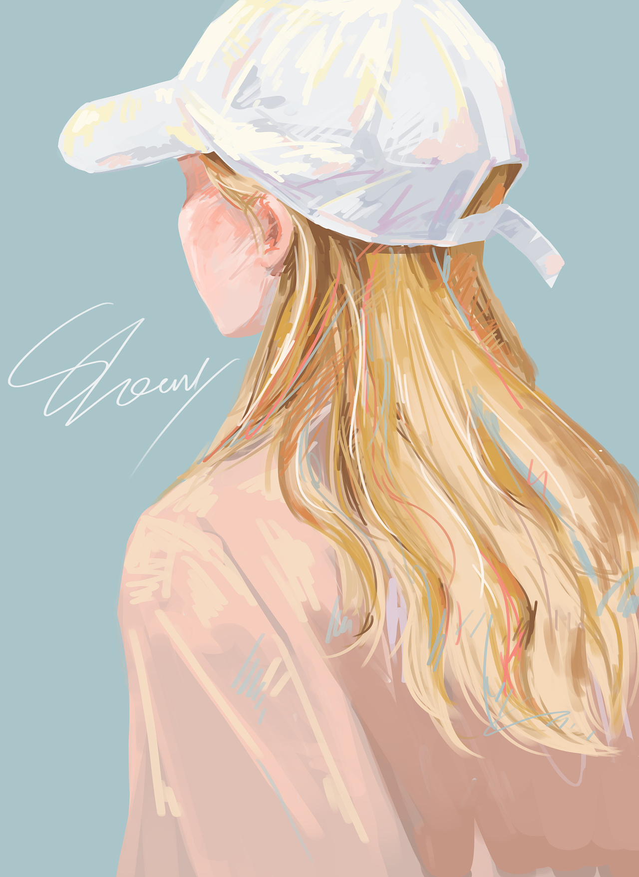 小白的初学板绘习作|插画|创作习作|sherry白日梦 - 原创作品 - 站酷