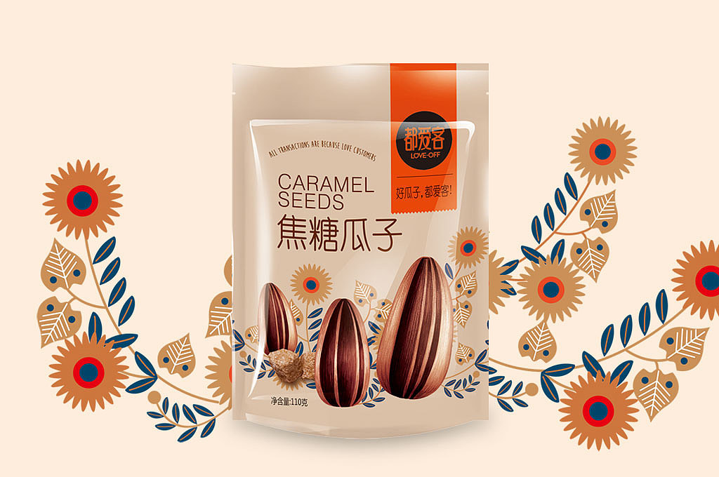 广东思羿品牌策划-都爱客瓜子 包装设计